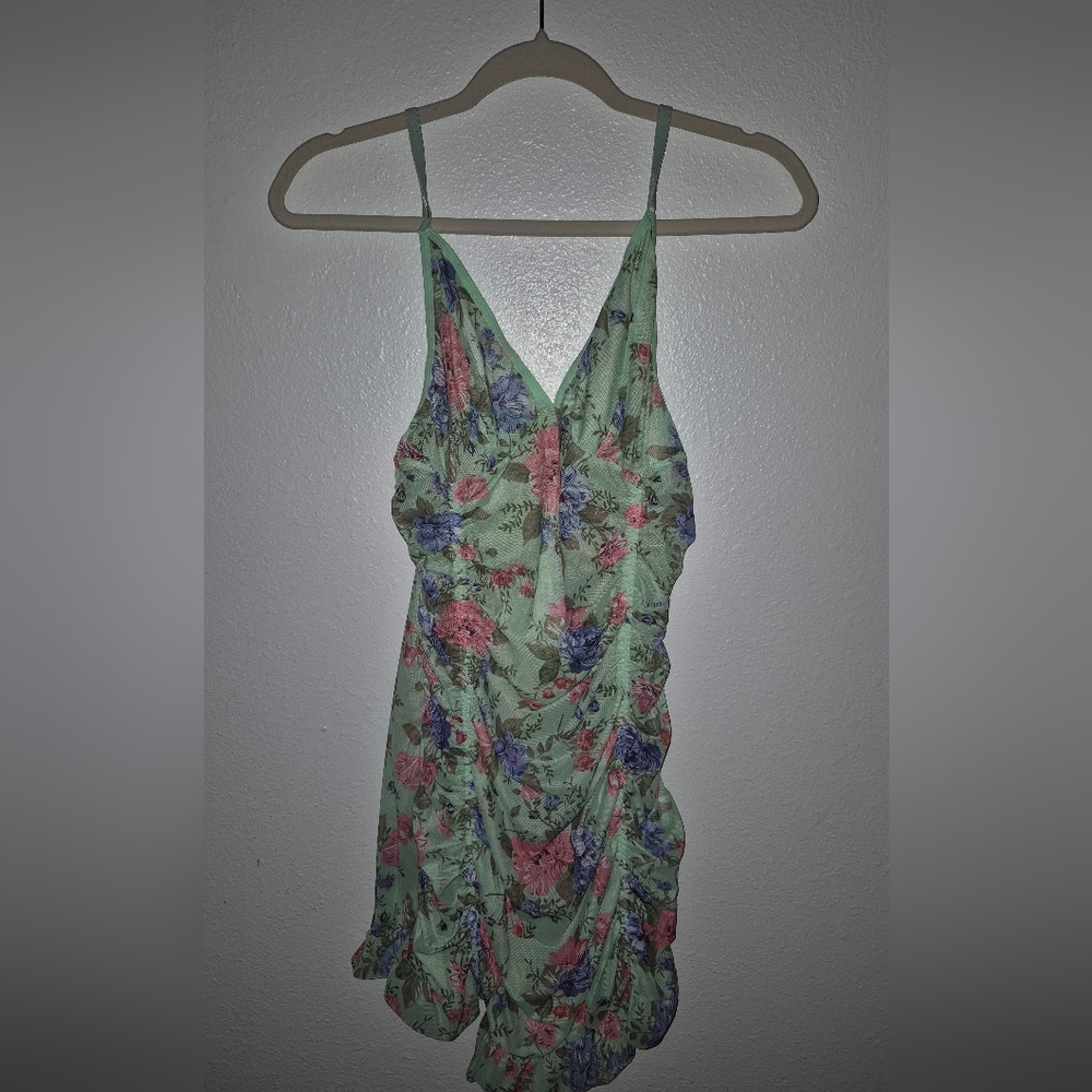 Floral Halter Dress